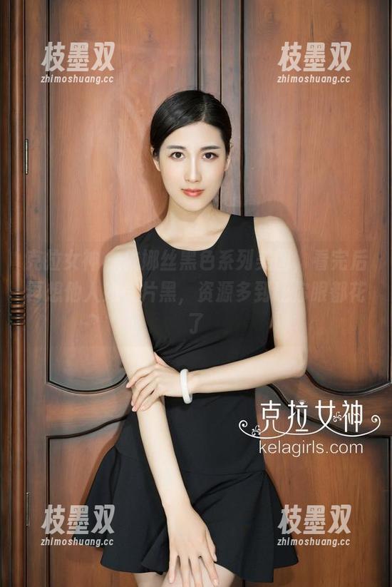克拉女神-依娜丝 克拉女神 - 依娜丝黑色系列美图,看完后再想他人如一片黑,资源多到让你眼都花了