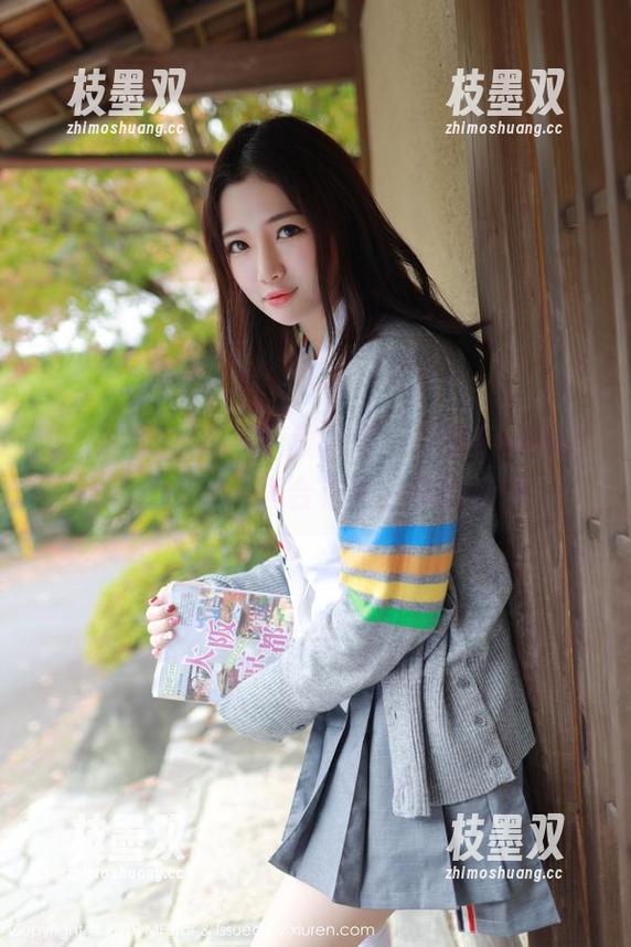 模范学院 - 和服低调奢华：艾莉Evelyn的写真合集，适合在家自嗨的选项！