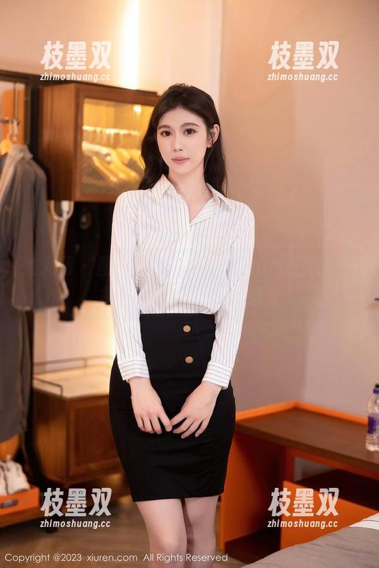 秀人网 - 图册里的陈梵妮Fanny短裤：一条裤子引发的自由想象